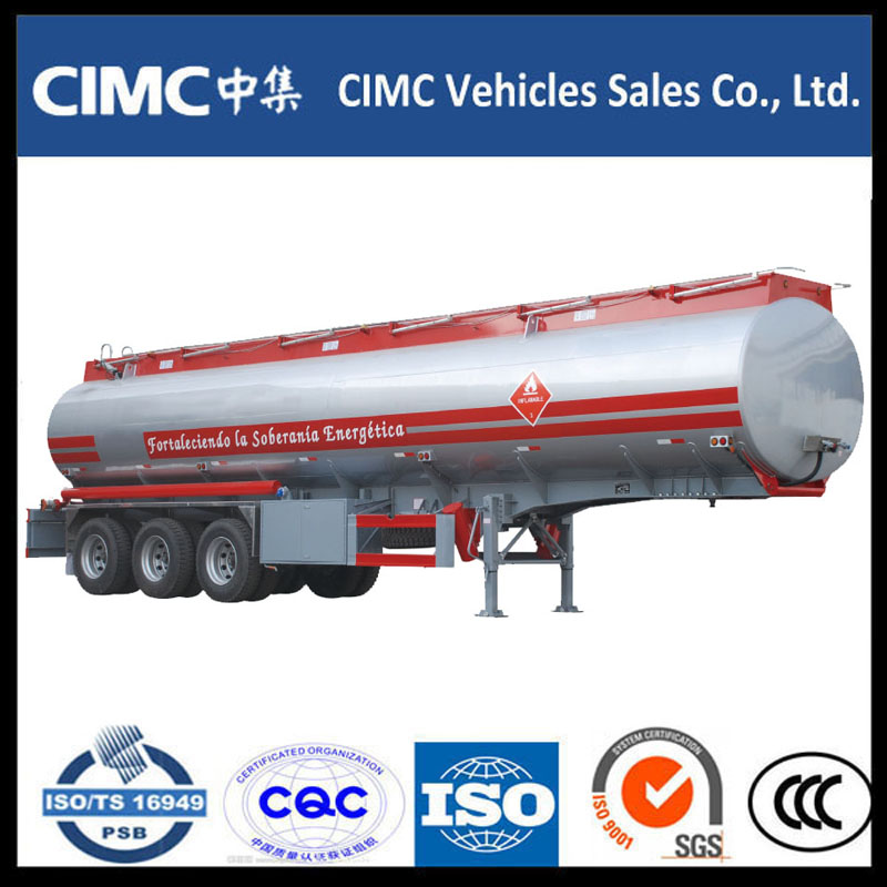 Hochwertiger CIMC Kraftstoff Tank Semi Trailer